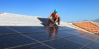 installing solar panels commercial building