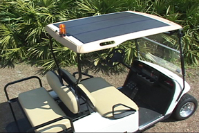 Solar Panel Golf Cart Roof: Sustainable Mobility Upgrade