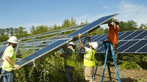 cleaning service for solar panels