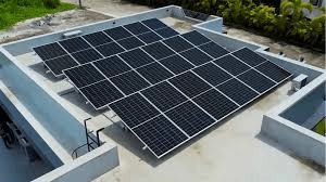 flat roof solar panel kit
